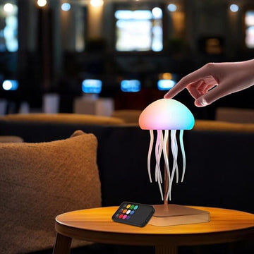 LED Jellyfish Lamp with with Remote Control